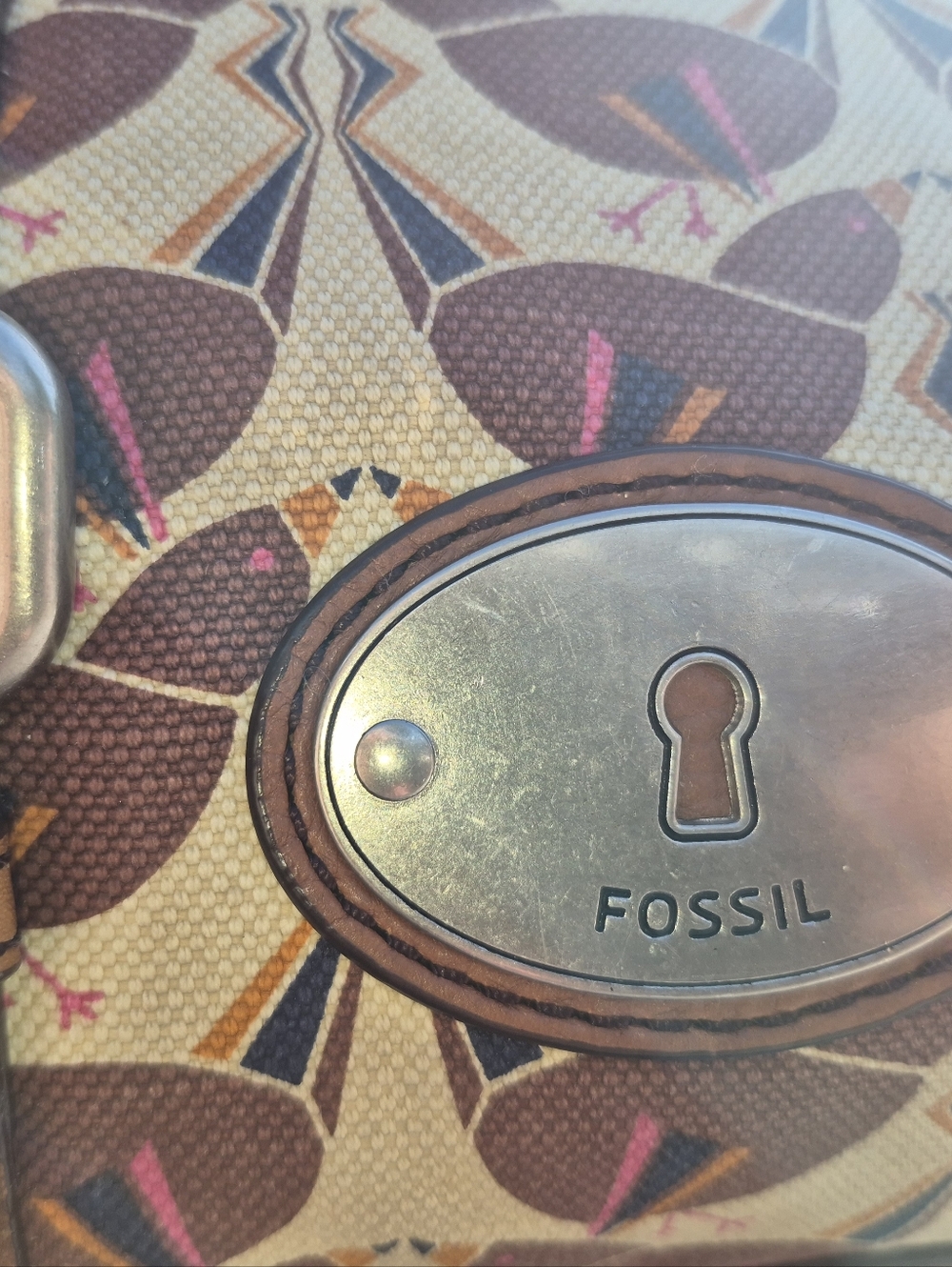 Fossil Maddox Speedy Bird Boho Satchel - Picture 3 of 14